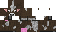 Minecraft skin texture, 64x32 legacy pixels