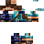 Minecraft skin texture, 64x64 pixels