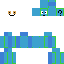 Minecraft skin texture, 64x64 pixels