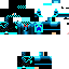 Minecraft skin texture, 64x64 pixels
