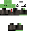 Minecraft skin texture, 64x64 pixels