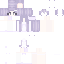Purple blue Minecraft skin texture, 64x64 pixels