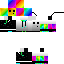 Minecraft skin texture, 64x64 pixels