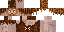 Minecraft skin texture, 64x32 legacy pixels