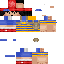 Minecraft skin texture, 64x64 pixels