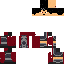 Minecraft skin texture, 64x64 pixels