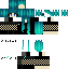 Minecraft skin texture, 64x64 pixels
