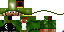 Minecraft skin texture, 64x32 legacy pixels