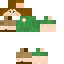 Minecraft skin texture, 64x64 pixels