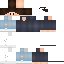 Minecraft skin texture, 64x64 pixels