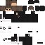 Minecraft skin texture, 64x64 pixels