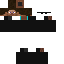 Minecraft skin texture, 64x64 pixels