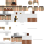 Minecraft skin texture, 64x64 pixels