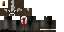 Minecraft skin texture, 64x32 legacy pixels