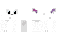 Minecraft skin texture, 64x32 legacy pixels