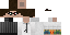 Minecraft skin texture, 64x32 legacy pixels