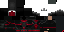 Minecraft skin texture, 64x32 legacy pixels