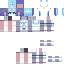 Minecraft skin texture, 64x64 pixels