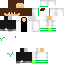 Minecraft skin texture, 64x64 pixels
