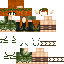 Minecraft skin texture, 64x64 pixels