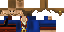 Minecraft skin texture, 64x32 legacy pixels