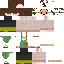 Minecraft skin texture, 64x64 pixels