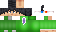 Minecraft skin texture, 64x32 legacy pixels