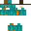 Minecraft skin texture, 64x64 pixels