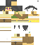 Minecraft skin texture, 64x64 pixels