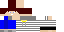 Minecraft skin texture, 64x32 legacy pixels