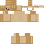 Minecraft skin texture, 64x64 pixels