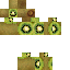 Minecraft skin texture, 64x64 pixels