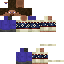 Minecraft skin texture, 64x64 pixels