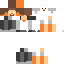 Minecraft skin texture, 64x64 pixels