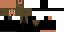 Minecraft skin texture, 64x32 legacy pixels