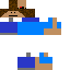 Minecraft skin texture, 64x64 pixels