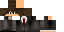 Minecraft skin texture, 64x32 legacy pixels
