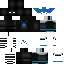 Minecraft skin texture, 64x64 pixels