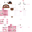 Minecraft skin texture, 64x64 pixels
