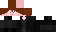 Minecraft skin texture, 64x32 legacy pixels