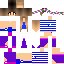 Minecraft skin texture, 64x64 pixels