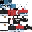 Minecraft skin texture, 64x64 pixels