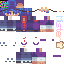 Minecraft skin texture, 64x64 pixels
