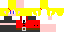 Minecraft skin texture, 64x32 legacy pixels