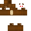 Minecraft skin texture, 64x64 pixels