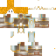 Minecraft skin texture, 64x64 pixels