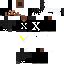 Minecraft skin texture, 64x64 pixels