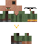 Minecraft skin texture, 64x64 pixels