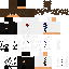 Minecraft skin texture, 64x64 pixels