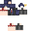 Minecraft skin texture, 64x64 pixels